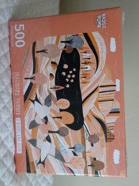 NIB / Sealed BADGE BOMB 500 Piece Puzzle – Imaginary Journey – A Bird’s Eye View